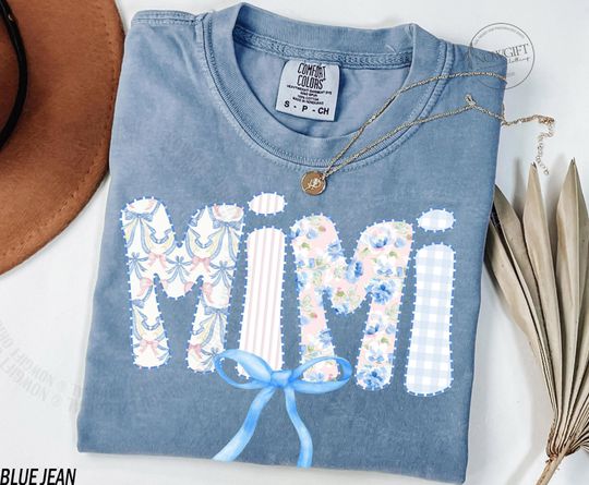 Discover Mimi Shirt – Coquette Bow Tee, Cute Gift for Grandma, Mother's Day or Baby Reveal