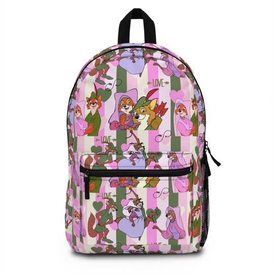 Discover Robinn Hoodd Backpack, Disneyyy Backpack, Back to School Book Bag, Disneyyy Bag