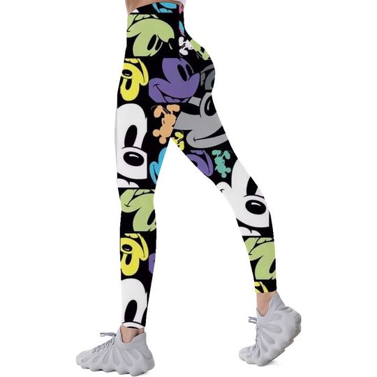 Discover Fashion Women Mickeyy mouse print Leggings