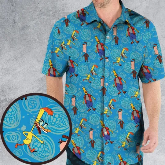 Discover Animated Attitudee Duckmann Hawaiian Shirt, Summer Shirt