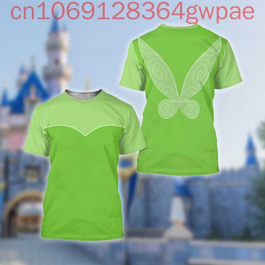 Discover Tinkerr Bells Cosplay 3D Print T-shirt Men's Women Kids