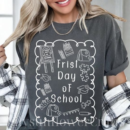 Discover Coquette First Day Of School Shirt, Back To School Shirt