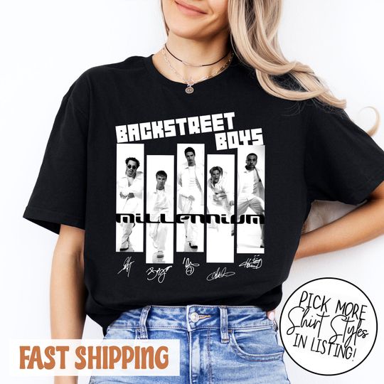 Discover Backstreet Boys Millenium Shirt, BSB Fan Shirt, Millennium Vegas 2025 Shirt