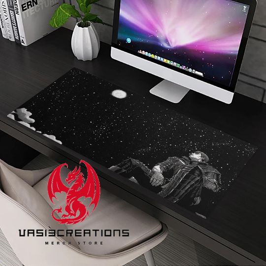 Discover Berserkk Guts Galaxy Gaming Mouse Pad, Manga Scene Desk mats