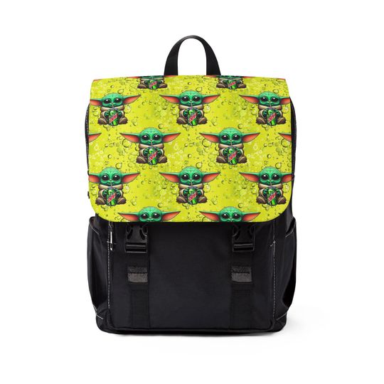 Discover Babyy Yodaa Mountain Dew Backpack, Disneyyy Backpack, Back to School Book Bag