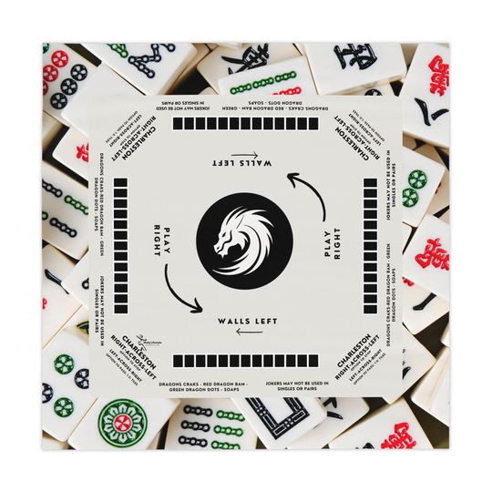 Discover Mahjong Mat Elegant Tile Design for Enthusiastic Mahjong Players