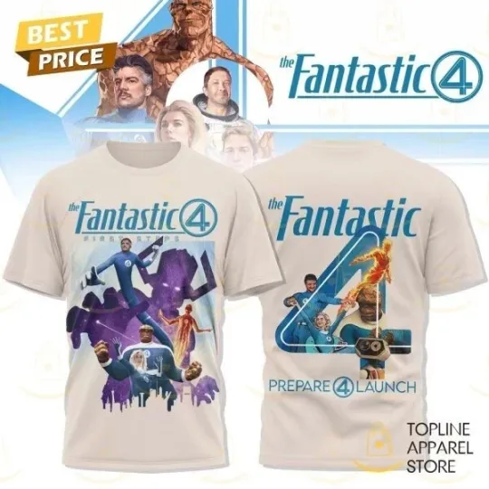 Discover The Fantastic Four First 3D T-Shirt