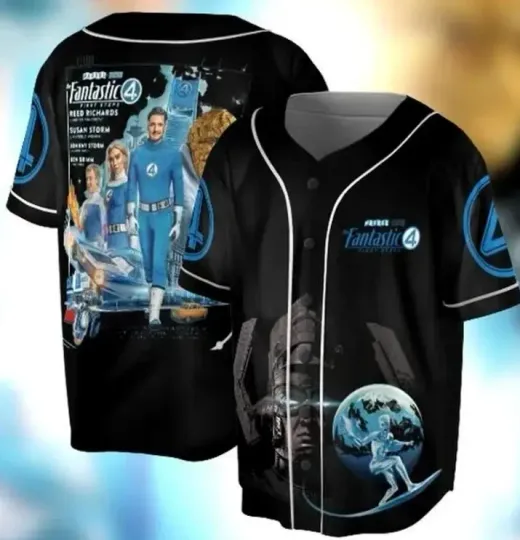 Discover The Fantastic 4 Baseball Jersey, Movie Jersey