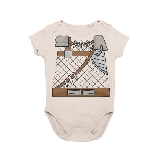 Discover Baby Galactic Hunter Halloween Costume Bodysuit | Baby Bounty Hunter Villain Cosplay Costume