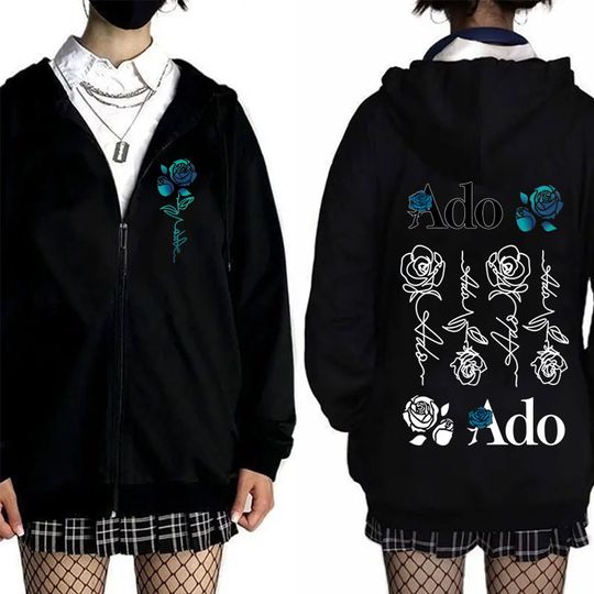 Discover Ado World Tour 2025 Hibana Zipper Hoodie
