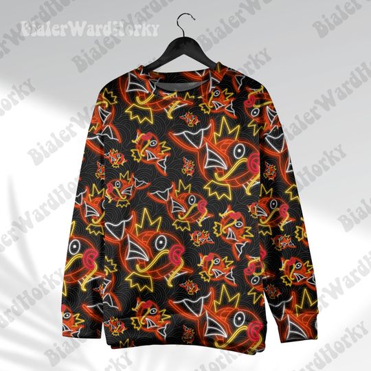 Discover Koi Fish Neon Hoodie Water Hoodie Anime Hoodie Gifts