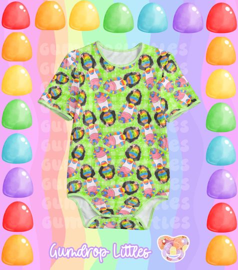 Discover ABDL Lima Beans Onesie