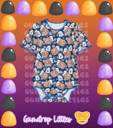 Discover ABDL Blueberry Pancake Ghosts 3D Onesie