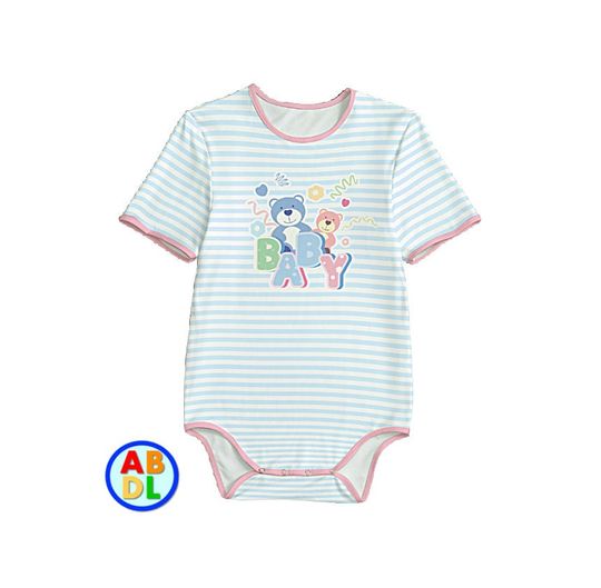 Discover ABDL Baby Bears Bodysuit Adult Baby
