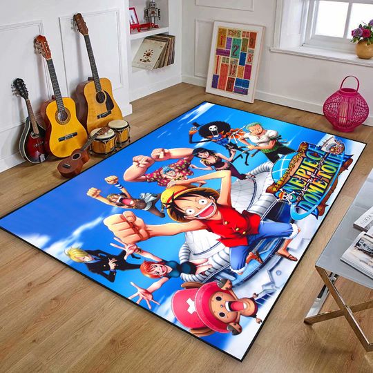 Discover Japanese Manga Rug for Living Room Floor Decor