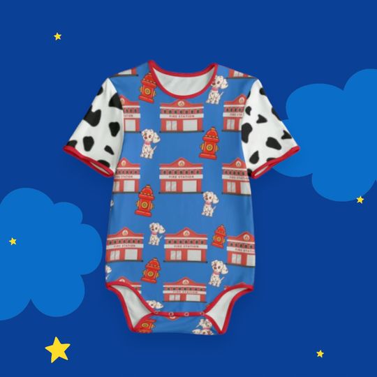 Discover Dalmation Adult Baby Bodysuits