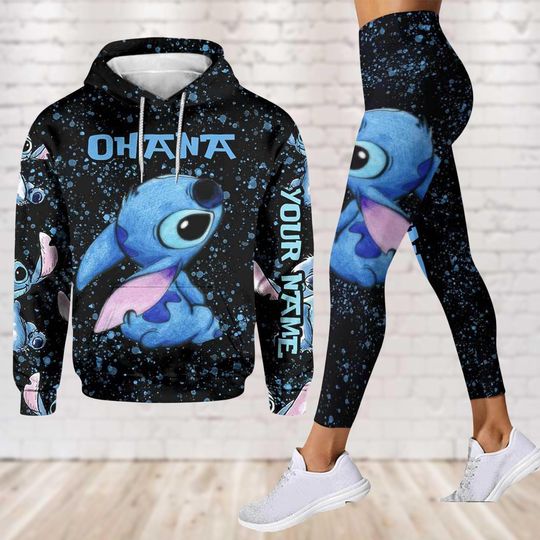 Discover Personalized Stitchh Hoodie And Leggings, Stitchh Ohana Leggings