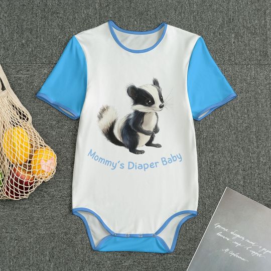 Discover Mommy's Diaper 3D Onesie