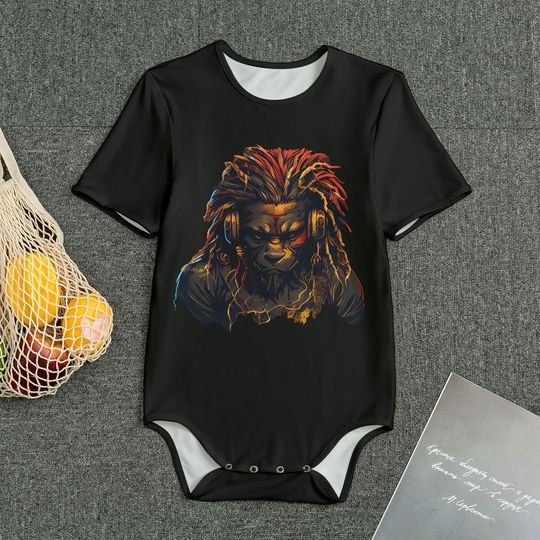 Discover Gangster Lion Adult Onesie