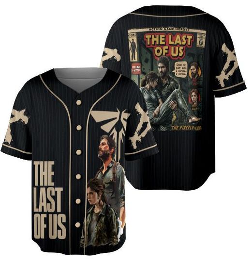 Discover The Last Of Us Comics Baseball Jersey, Vintage The Last Of Us Jersey