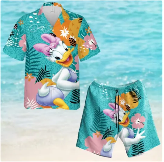 Discover Daisy Duckk 3D HAWAII SHIRT HALLOWEEN Shirt and Short