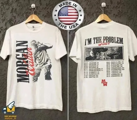 Discover NEW!!! Wallen Western I’m The Problem Houston Texas Tour Concert repTREND OF 2025