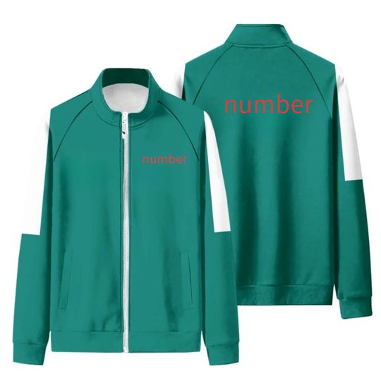 Discover Cosplay Season 2 Calamari Player Seong Gi-Hun Cosplay Clothes Role Play Costume Jacket