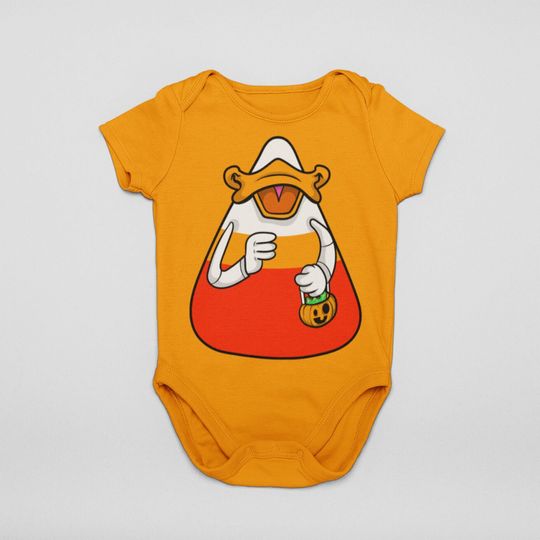 Discover Baby Cartoon Duck Candy Corn Halloween Costume | Baby Trick Or Treat | Baby MNSSHP Halloween Costume | Not So Scary Costume |Matching Family
