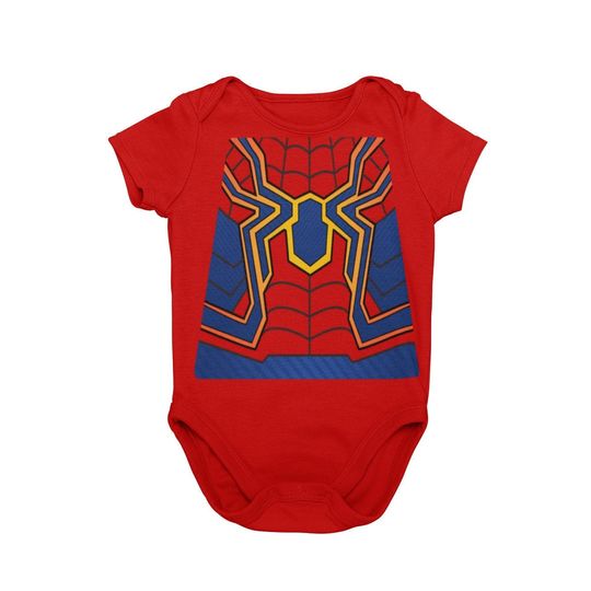 Discover Spider Baby Infinity Halloween Costume Bodysuit | Baby Comic Superhero Cosplay Costume Bodysuit | MNSSHP Costume | Avenging Baby Cosplay
