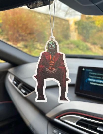 Discover The Joker Car Air Freshener, Film Gift, Birthday Gift