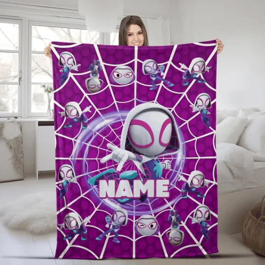 Discover Custom Superhero Name Blanket – Perfect Personalized Gift for Babies