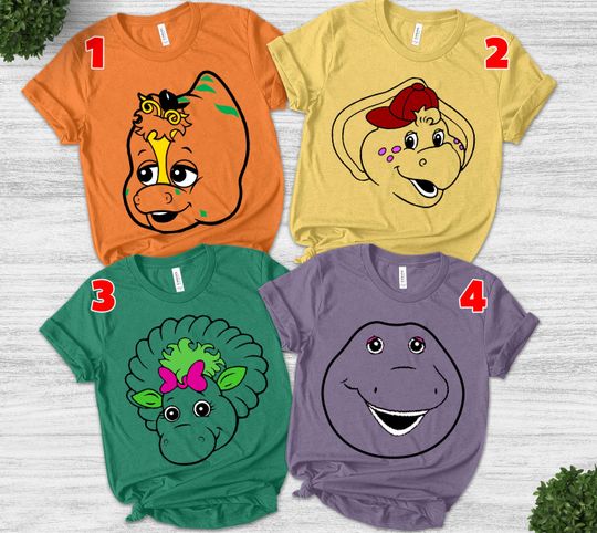 Discover Personalized Barney and Friends Birthday Shirt/Barney and Friends Birthday Shirt
