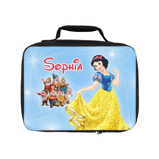 Discover Snoww Whitee Personalized Lunch Bag