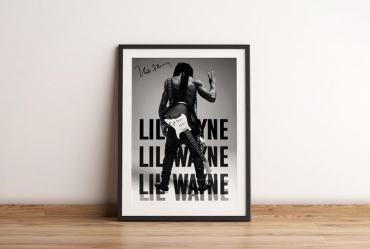 Discover Lil Wayne Poster Print | Lil Wayne Artist Poster | Music Poster | Album Cover Poster | Wall Decor | Music Gift