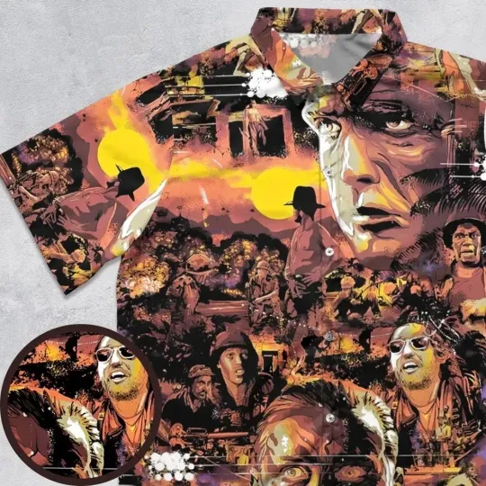 Discover Apocalypse Now Hawaiian Shirt Casual Button Down Shirt