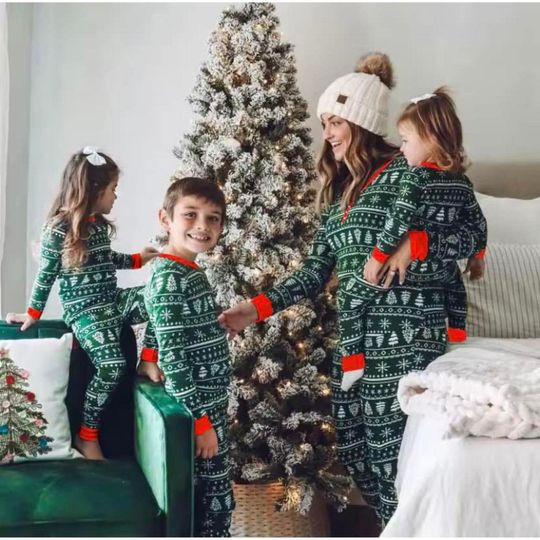 Discover christmas matching pajamas set christmas holiday pajamas set