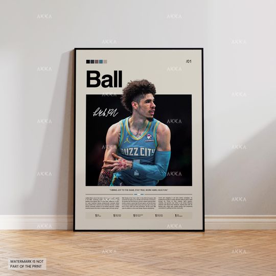 Discover LaMelo Ball Poster, Wall Decor