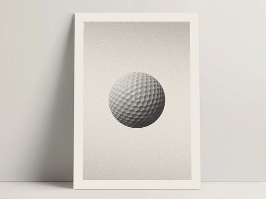 Discover Golf Poster, Vintage Golf Poster, Bedroom Decor, Gift Ideas