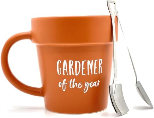 Discover Gardener Mug, Novelty Gifts for Christmas, Ceramic Tea and Coffee Cup (Spoon Not Included)