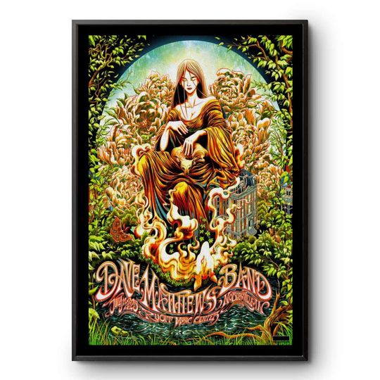 Discover Poster 07.12.2025 Noblesville, IN Dave Matthews Band Poster