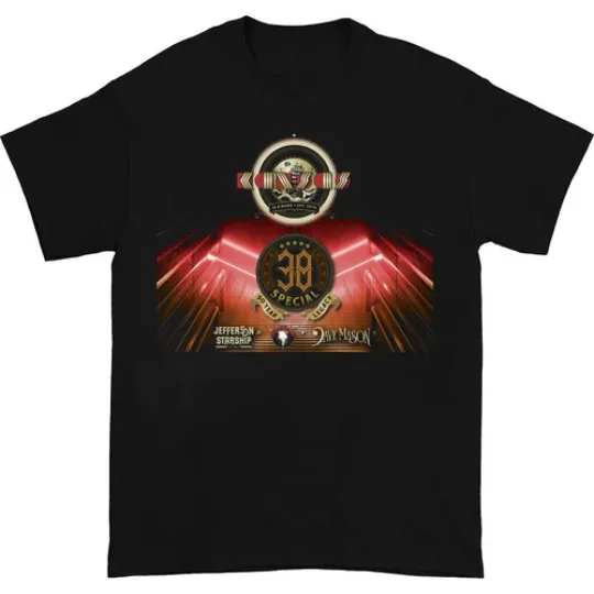Discover Kansas and 38 Special Tour 2025 Gift T-shirt