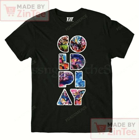 Discover Vintage Coldplay Tour 2025 Shirt Music of the Spheres Graphic Tee