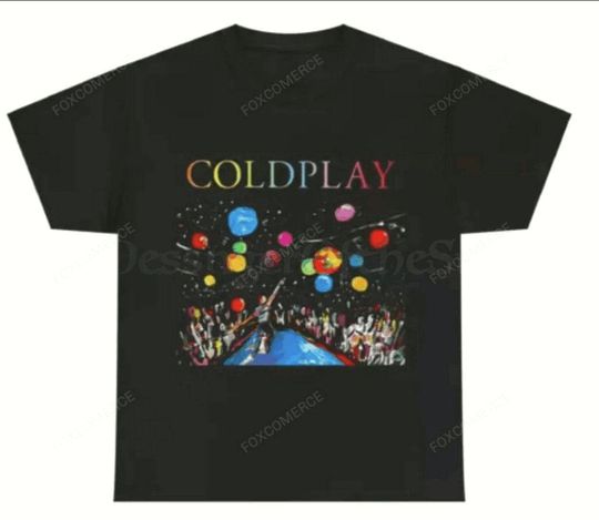 Discover Coldplay Fan Shirt 2025 Tour Music of the Spheres Classic Tee