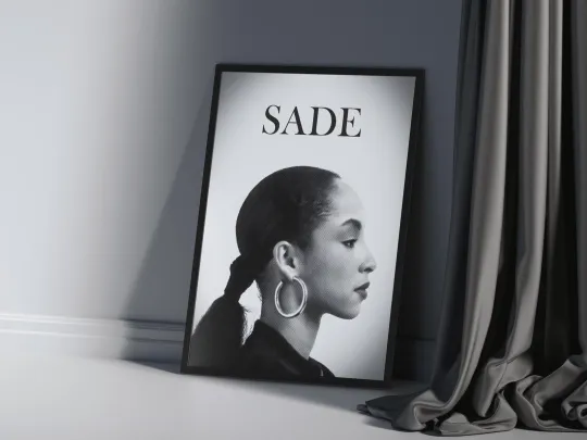 Discover Sade Adu Poster Vintage Album Wall Art Music Decor Aesthetic Gift
