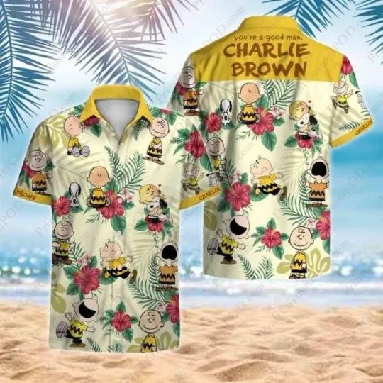 Discover Charlie Brown Hawaiian Shirt