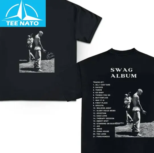 Discover Justin Bieber Swag Album 2025 T-Shirt
