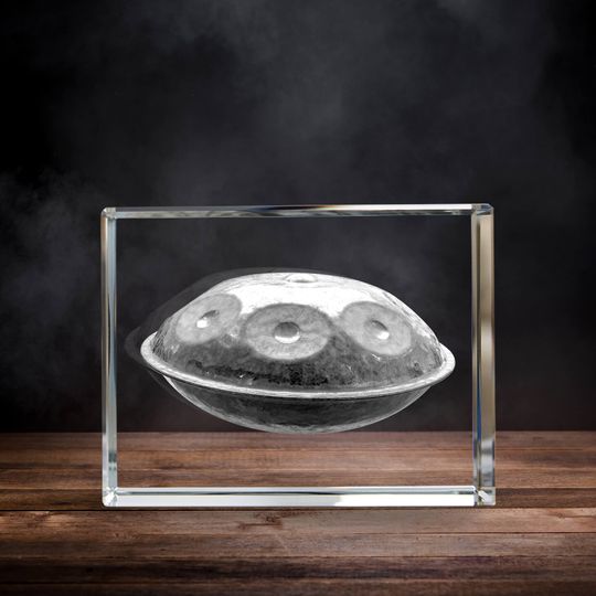 Discover Custom Musician Gift, Engrave Rectangle Crystal Photos