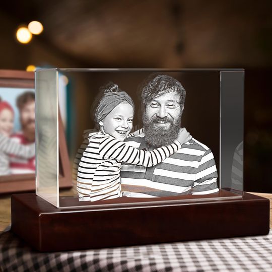 Discover Custom Photo Crystal, Gift for Mom, Gifts for Grandma