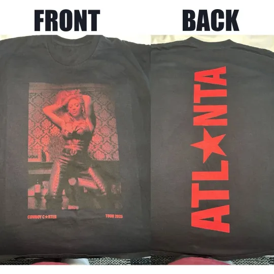 Discover Beyonce Cowboy Carter Tour Atlanta 2025 Unisex T-shirt Reprint All S-4XL