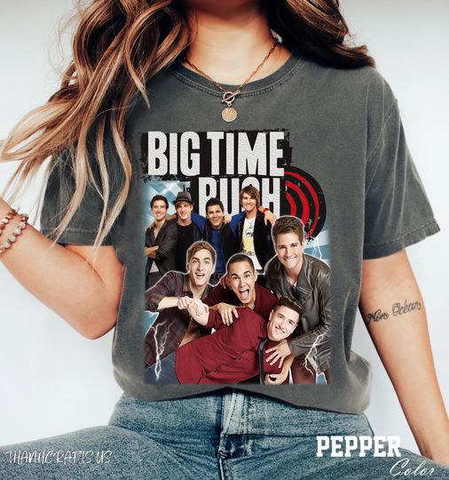 Discover Big Time Rush In Real Life Worldwide Tour 2025 Shirt